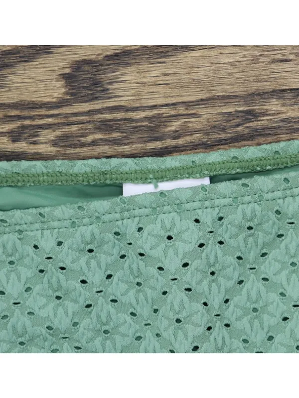 NWT Andie Womens Low Waist Classic Bikini Swim Bottom AB530 Eucalyptus Green XL - Image 9
