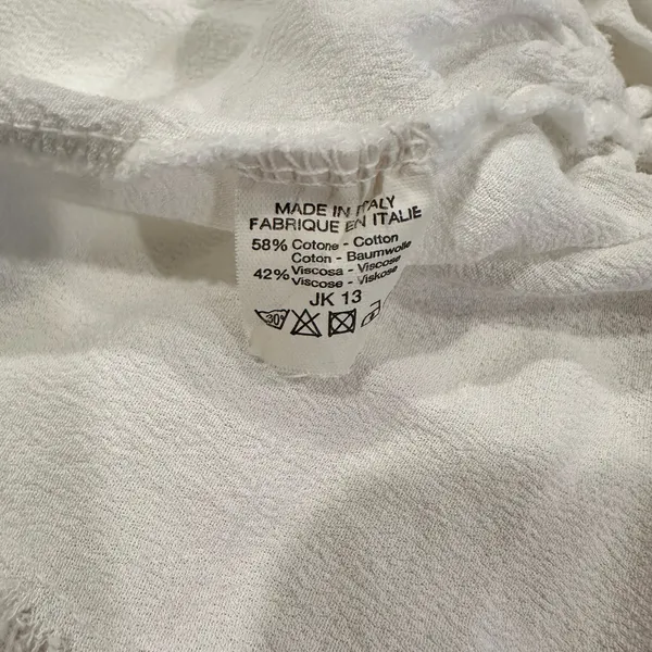 brandy melville riley babydoll flowy white tank top - Image 7