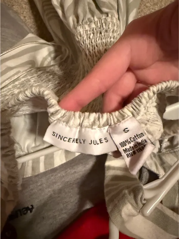Sincerely Jules zebra print green dress - Image 3