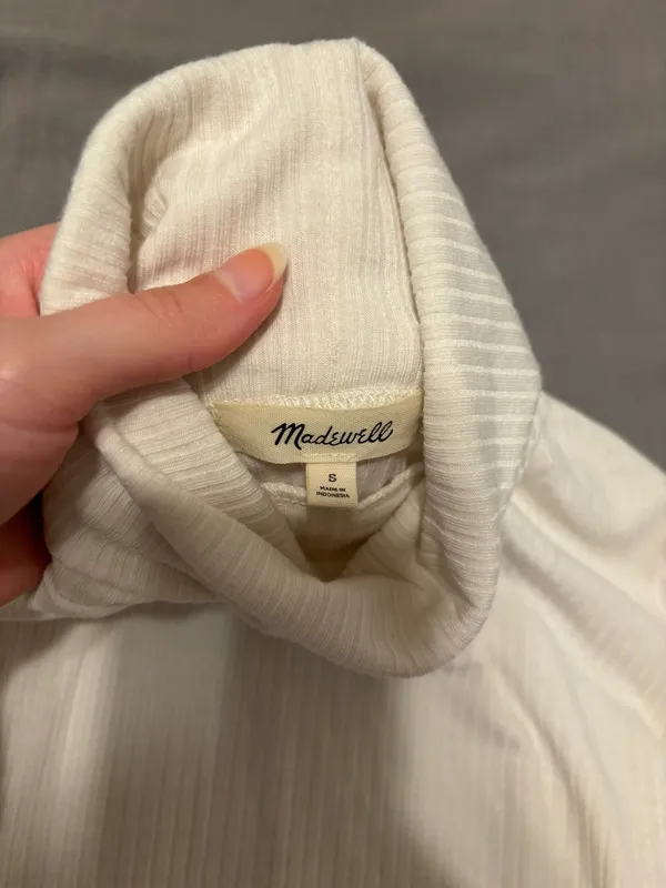 Madewell fitted turtleneck - Image 2
