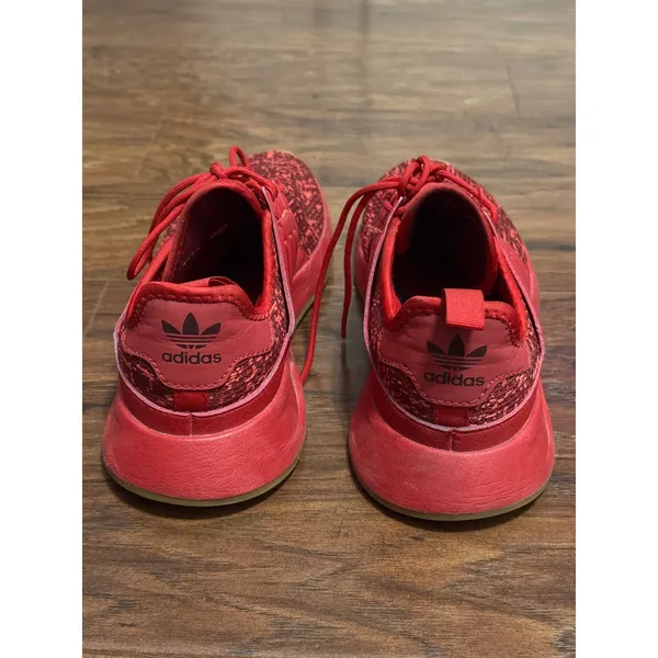 Adidas Originals X_PLR Red Knit Sneakers Athleisure‎ Activewear Gym - Image 4
