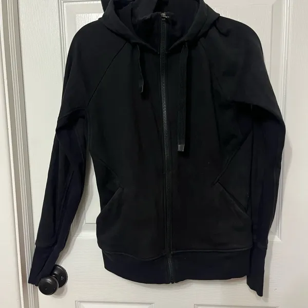 Athleta‎ Triumph full zip Hoodie Small Black - Image 2