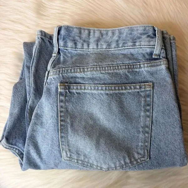 H&M Button Fly Straight Leg Jeans Size 10 - Image 11