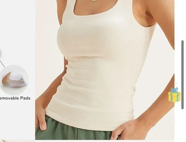 Tuckable Soft Brushed Brami Tank Top OGL Move Blue Size XS - Image 7