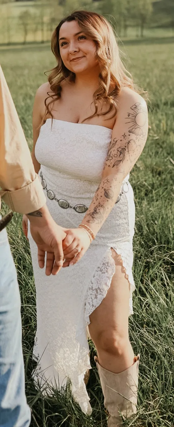 Lane 201 Lace white dress - Image 2
