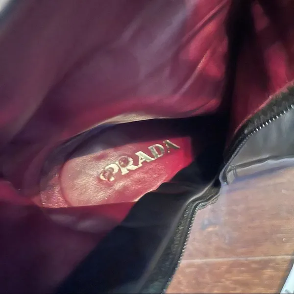 Prada Black Leather Booties - Image 8