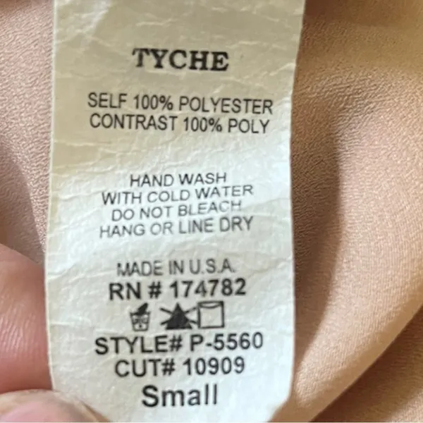 TYCHE‎ Women's Rose Gold Sequin Shorts With Pockets Small | EUC - Image 5