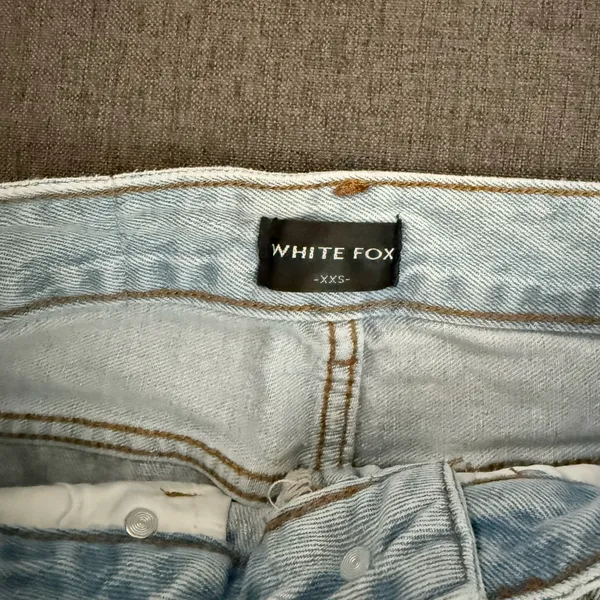 White Fox Boutique Denim Skirt - Image 4