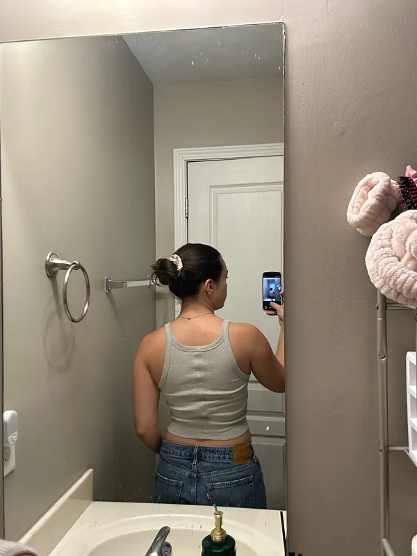 Urban outfitters gray crop tank - Image 2