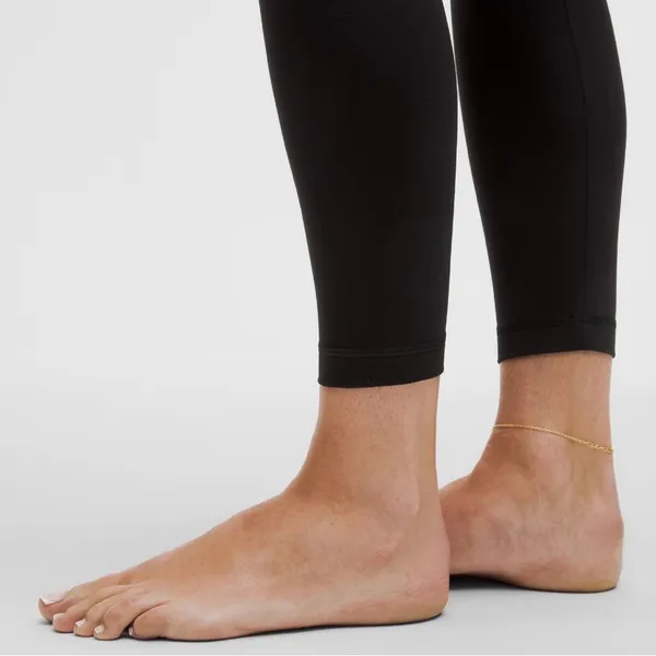 Lululemon Align High Rise Yoga Leggings 25” Inseam 7/8 Ankle Length Black Size 4 - Image 5