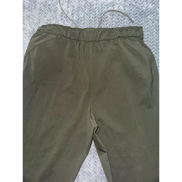 Lululemon Women's‎ Jogger Pants On The Fly Luxtreme Dark Olive Green Size 14 - Image 6