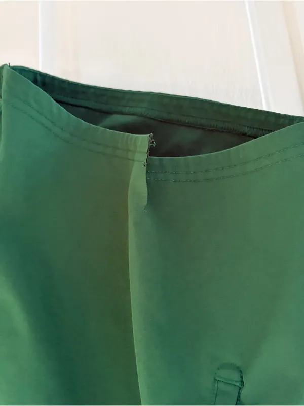 Nike Green Athletic Performance Shorts - Image 3
