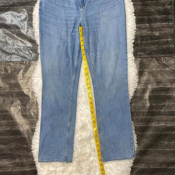 Abercrombie & Fitch 90s Straight Ultra High Rise Curve Love Jeans Soft Girl Alt - Image 5