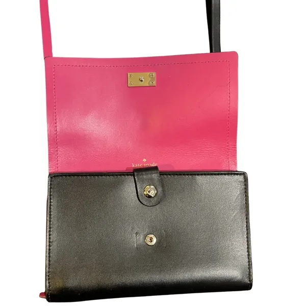 Kate Spade Arbour Hill Winni Crossbody Bag Trifold Wallet Mini Purse - Image 3