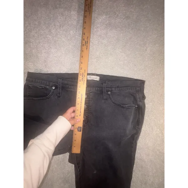 madewell 9in high rise skinny 36 Tall Button‎ Fly Fray - Image 11
