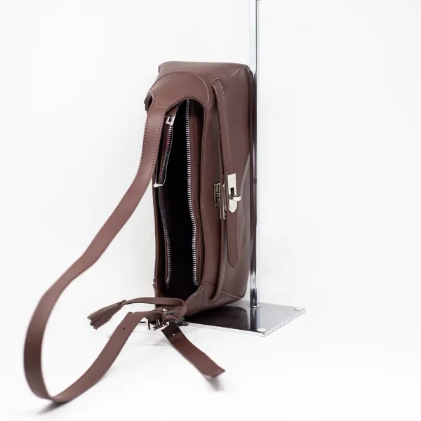 Azalea Wang Faux Vegan Leather Convertible Crossbody Shoulder Purse Bag - Image 7