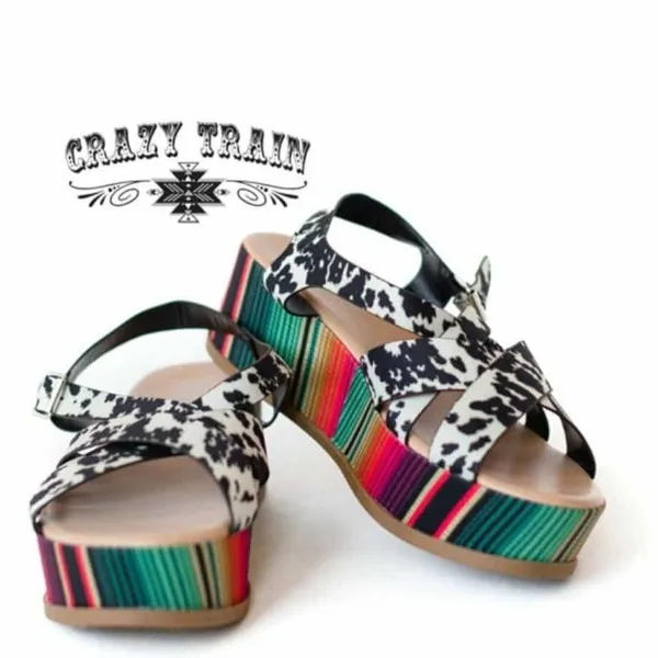 Crazy-train Women's multi Sandals - Image 2