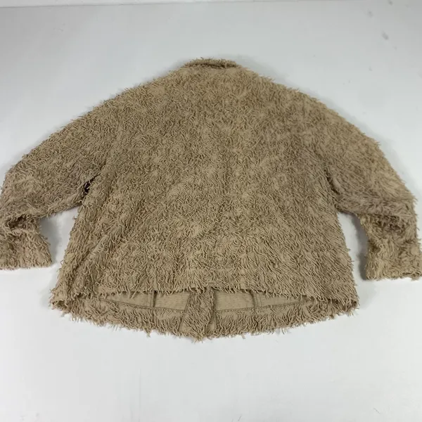 Kindred Spirit Jacket Womens Medium Textured‎ Cotton Handwoven Guatemala Boho - Image 8