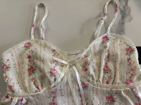 Babydoll tank White Size M - Image 2