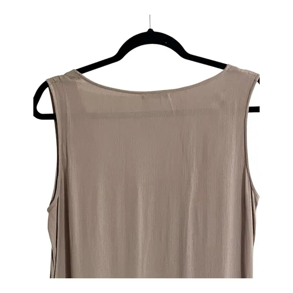 Nataya Women’s Taupe Dress Sz S Titanic Gatsby Jazz Party Wedding Tiered chiffon - Image 5