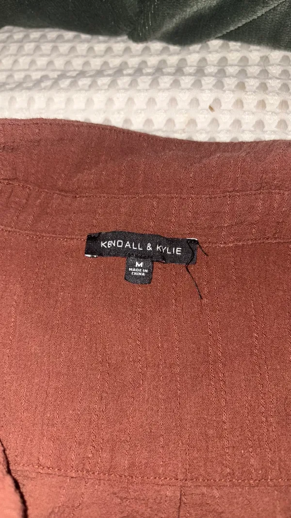 Urban Outfitters Brown button up tee - Image 2