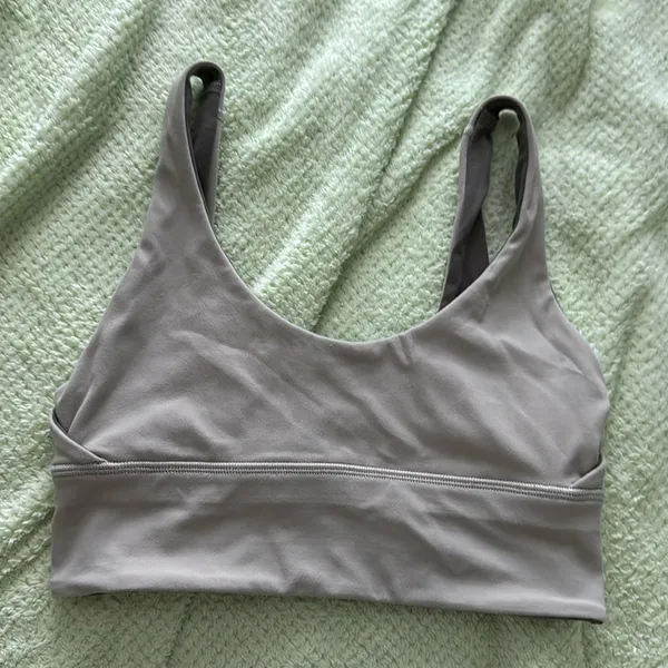 Lululemon align reversible bra in rover / raw linen - Image 4