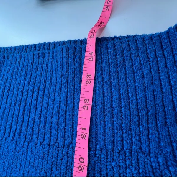 NWT Free people Beach‎ Penny sweater vest blue sz M - Image 9