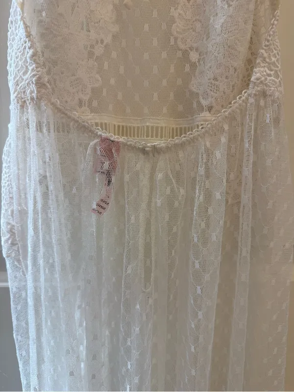 NWT Victoria’s Secret Sheer Lace Maxi Slip - Image 4