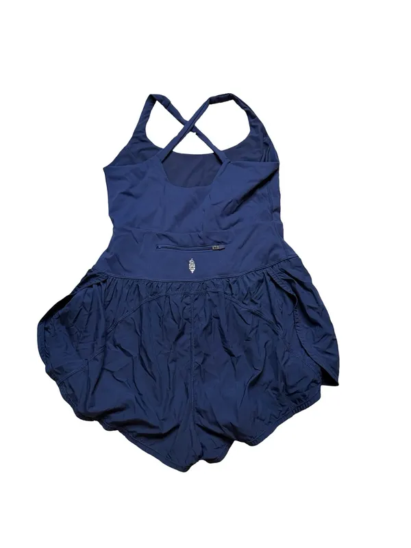✨💙 FP Movement righteous Runsie Romper Blue Athletic One‎ Piece Medium 💙✨ - Image 5