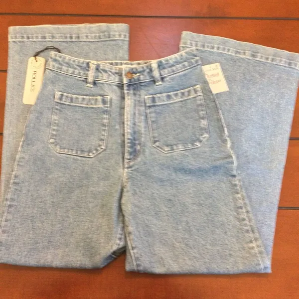 NWT Rolla’s the sailor high rise wide leg blue jeans 27 - Image 2