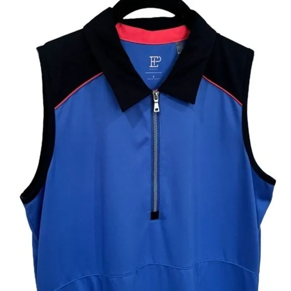 EP‎ Sport Blue Athletic Golf Tennis Pickleball Dress Old Money Country Club S - Image 3
