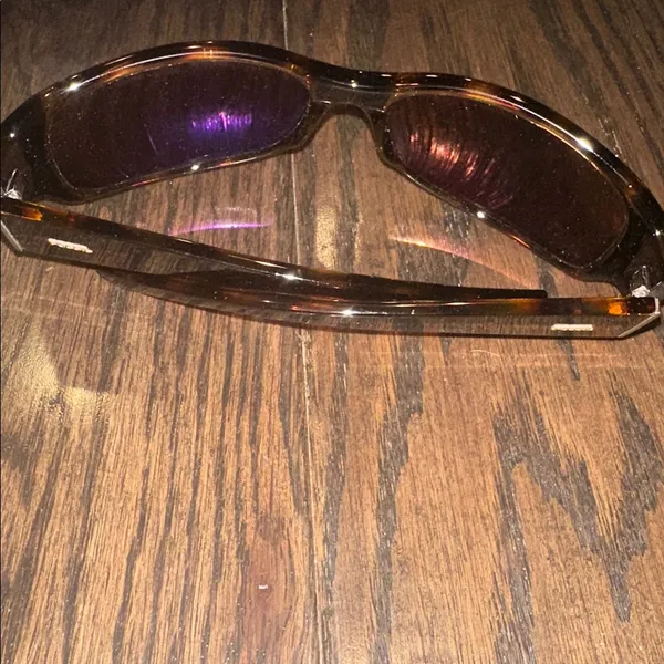 FOSSIL Brown Leather sunglasses with Sunglasses Case - Image 5