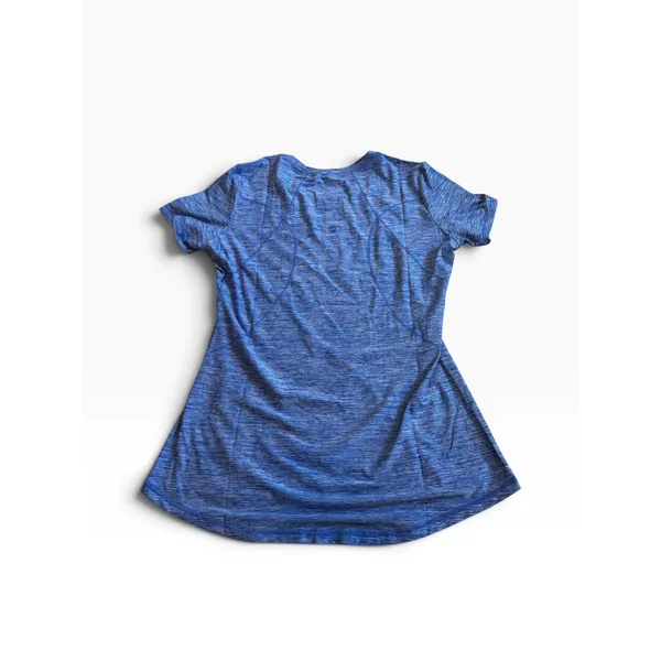 Shape Activewear Shirt M Blue Space Dye Short Sleeve Athletic Tee - Image 2