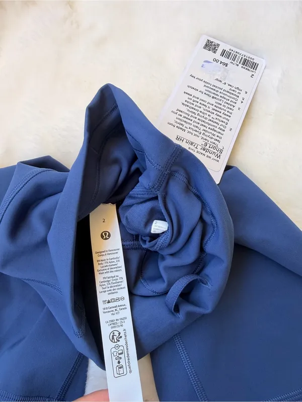 lululemon athletica Navy High-Rise Bike Shorts - Image 5