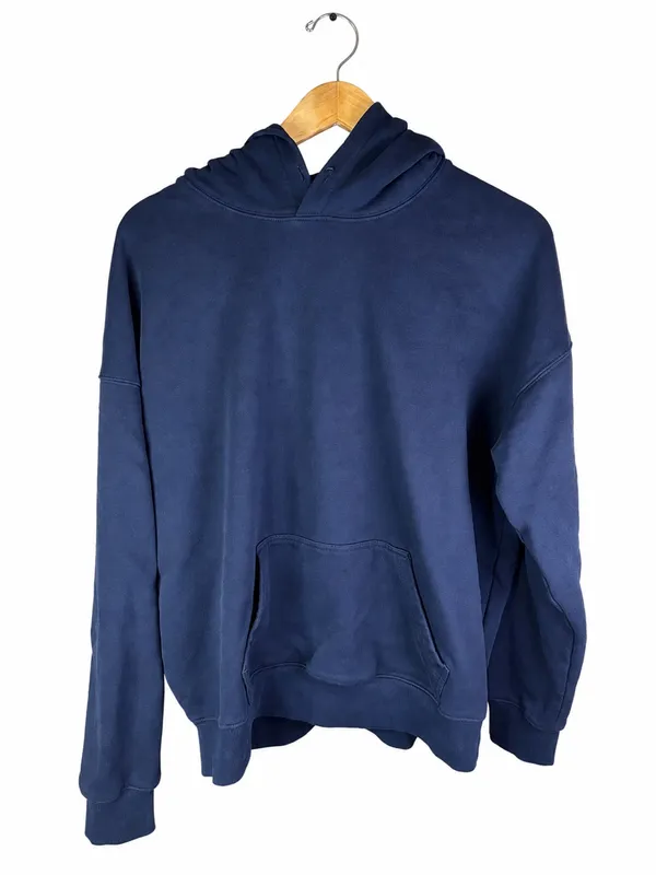 Mayfair The Label Be The Effect Butterfly Hoodie OS Navy Oversized - Image 3