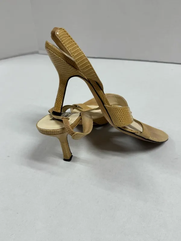 Pancaldi for Diane B Vintage Style Slingback Heels‎ - Size 8. - Image 6