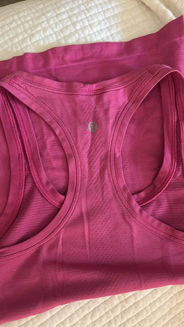 Pink Lululemon Tank Top - Image 2