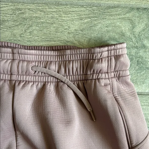 Nike Mauve Zip-Hem Joggers - Image 3