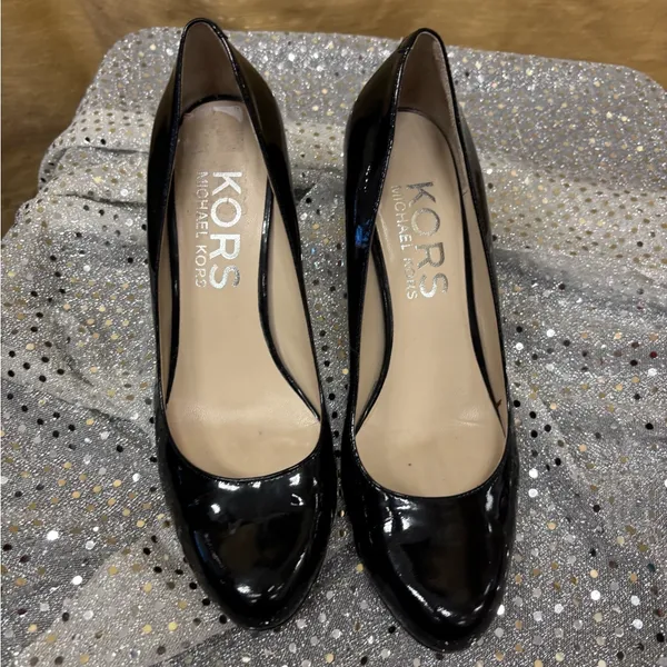 Michael‎ Kors Black Patent Leather Flats - Image 4