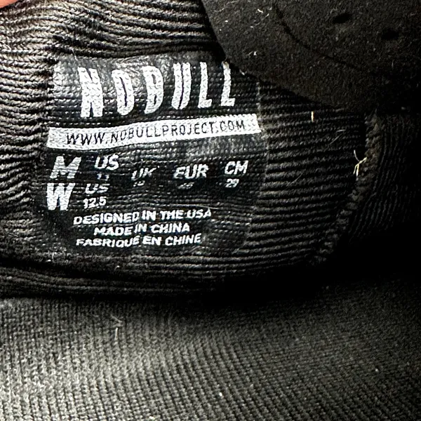 Nobull Trainers Shoe Low Seamless SuperFabric Abrasion Resistant Black M11 W12.5 - Image 6