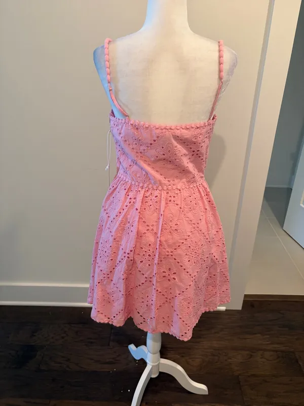 New With Tags Saylor Miriam Eyelet Dress Sz M - Image 7