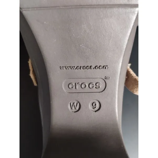 Crocs Women's Brown Shoes/Clogs/2.5" Heel Size 9 SKU 2530 - Image 7