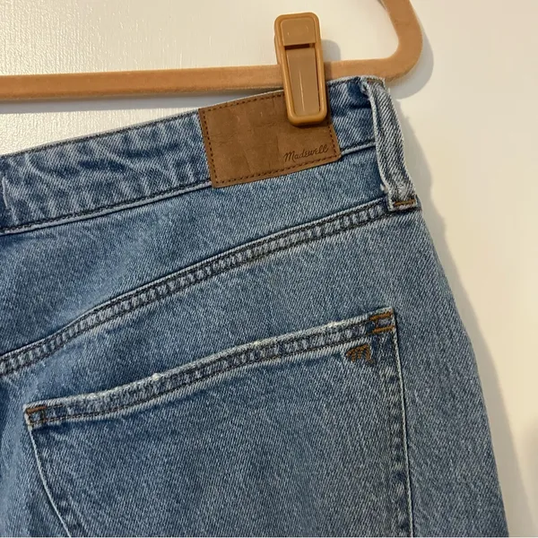 Madewell The Curvy Perfect Vintage Jean Women’s 31 Distressed Blue High Rise - Image 9