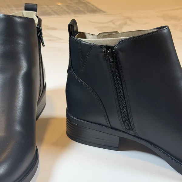 Easy Spirit Size-8 M Womens‎ Lorand Almond Casual Booties Black - Image 8