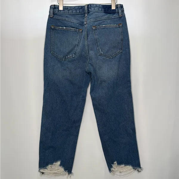 Annie High Rise Ankle Straight Jeans - Image 2