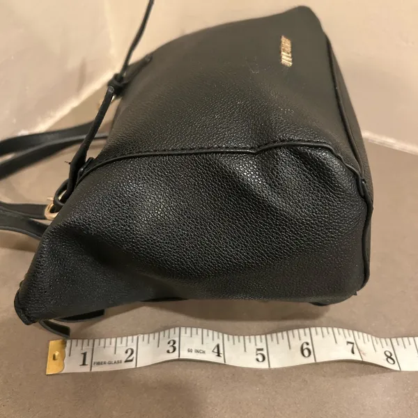 Bag Nine West Elegant Black Satchel Clean! Kylee Mini Tote Crossbody - Image 4