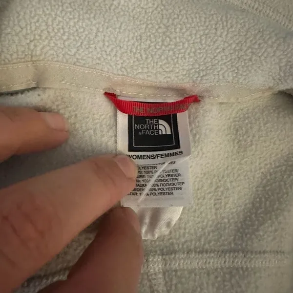 The North face polar gray fleece small - Image 2