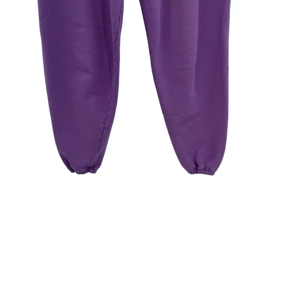 Tory‎ Sport Purple French Terry Jogger Sweatpants Elastic Waist Size XS - Image 6