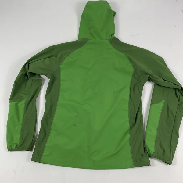 Columbia Jacket Womens Medium Green Omni-Shield Hooded Zip Softshell Windbreaker - Image 11