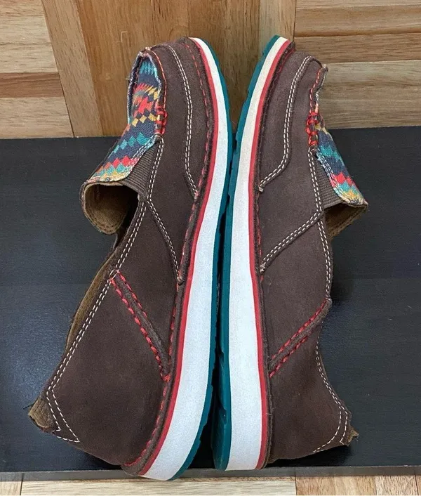 ARIAT 10036845 Aztec Cruiser Moccasin Slip On Shoes Size 7B - Image 5